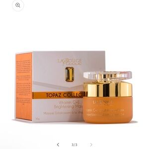La Rouge Topaz Collection Vitamin C+E Brightening Mask — Orange